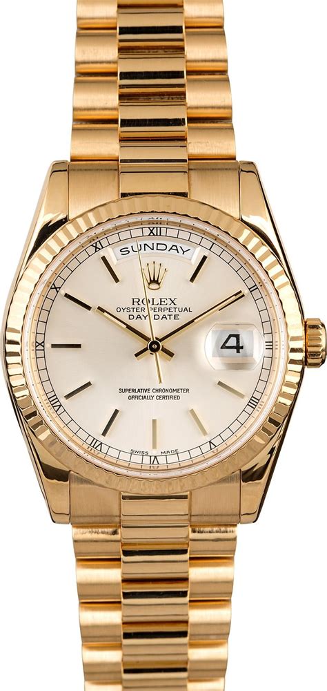 rolex day date president oro 18kt|presidential Rolex price 2021.